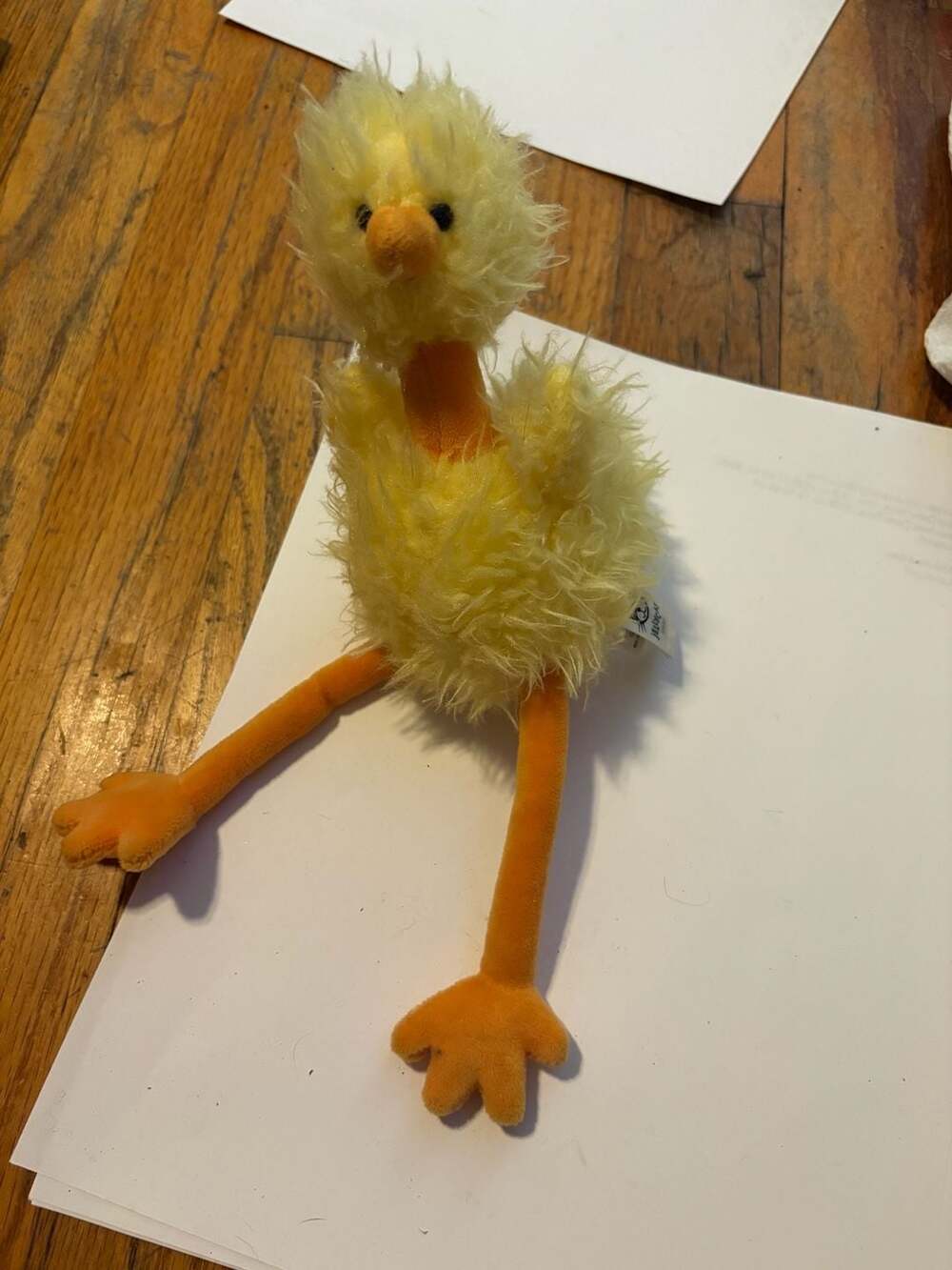 Jellycat Retired Bonbon Chick Yellow Plush Stuffed Animal
